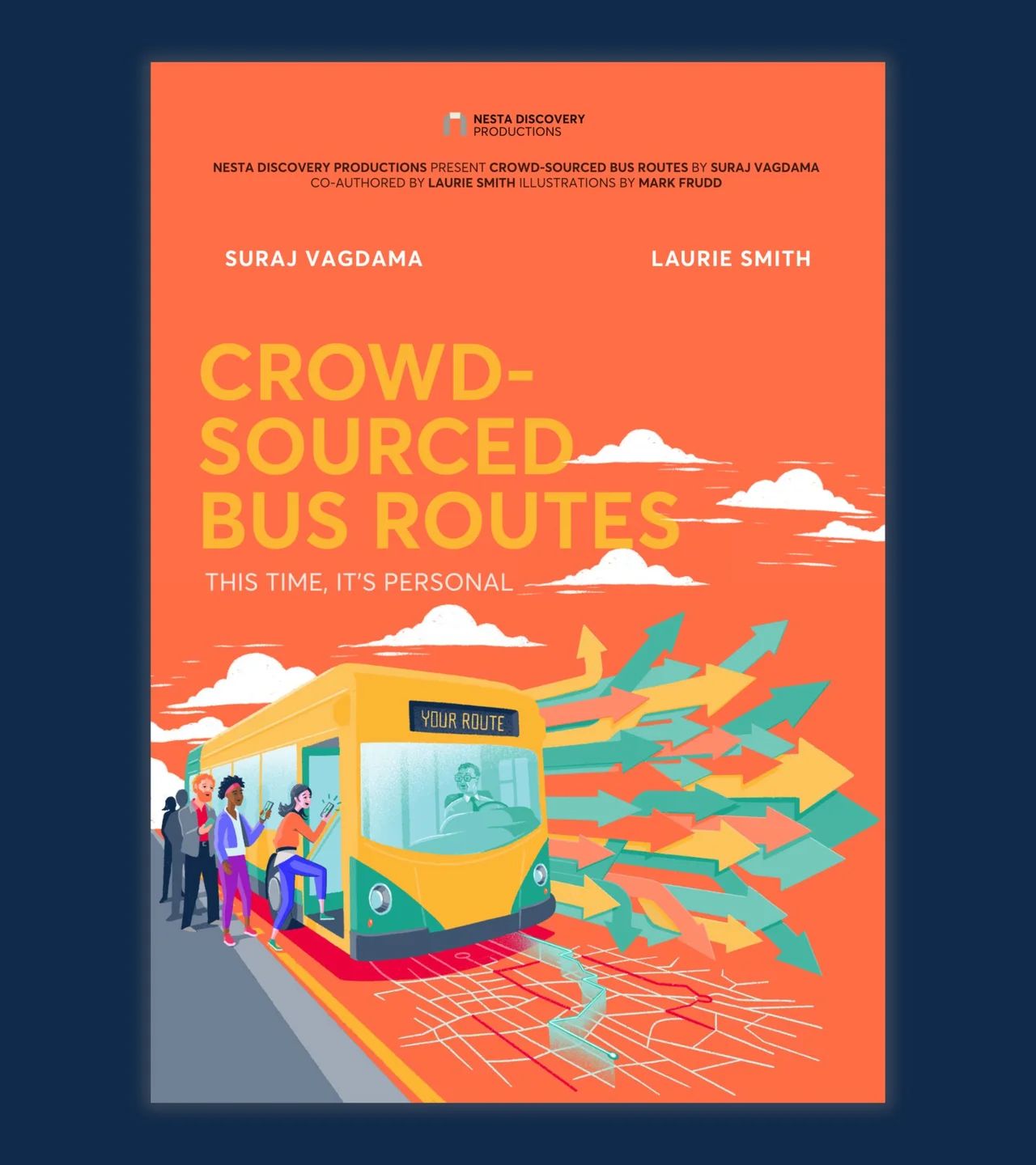 Movie style poster for future signal about adaptive public infrastructure